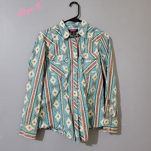 Rock and Roll pearl snap shirt